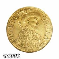 George Rakoczi II gold Ducat 1650-NB,