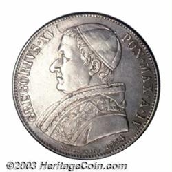 Gregory XVI Scudo 1834,