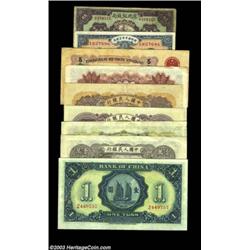 Assorted Chinese Notes.