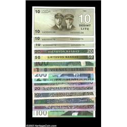 Recent Lithuania Collection.