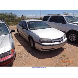 2001 - CHEVROLET IMPALA