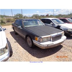 1991 - LINCOLN TOWN CAR