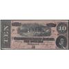 Image 1 : 1864 $10 The Confederate States of America Note