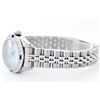 Image 9 : Womens Rolex Stainless Steel Diamond and Sapphire Datejust Wristwatch