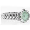 Image 3 : Womens Rolex Stainless Steel Diamond and Emerald Datejust Wristwatch