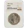 Image 1 : 1883-O $1 Morgan Silver Dollar NGC Graded MS63