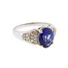 Image 2 : 14KT White Gold 2.66ct. Tanzanite and Diamond Ring