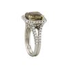 Image 3 : 18KT White Gold 7.10ctw Natural Fancy Color Diamond Ring GIA Certified