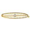 Image 1 : 14KT Yellow Gold 0.17ct. Diamond Brooch