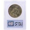 Image 2 : 1925 $1 Peace Silver Dollar Coin PCGS MS65