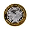 Image 1 : .999 Silver Golden Nugget Las Vegas $10 Casino Gaming Token Limited Edition