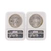 Image 2 : 1979MO & 1980/70MO 1 Onza Mexico Silver Coins NGC Graded MS63