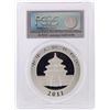 Image 2 : 2011 China Panda Silver Coin 10 Yuan PCGS First Strike MS70