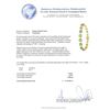 Image 4 : 14KT Yellow Gold 14.62ctw Emerald and Diamond Bracelet