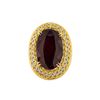 Image 2 : 18KT Yellow Gold & Platinum 30.77ct Ruby Pendant/Brooch