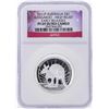 Image 1 : 2011-P $1 Australia Kangaroo High Relief Early Release NGC PF69 Ultra Cameo