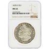 Image 1 : 1878-S $1 Morgan Silver Dollar NGC Graded MS63