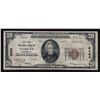 Image 1 : 1929 $20 National Currency First National Bank of Cliquet Minnesota Note