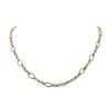 Image 1 : 14K White Gold Necklace and Bracelet Set
