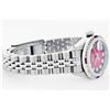 Image 4 : Womens Rolex Stainless Steel Diamond and Ruby Datejust Wristwatch