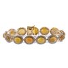 Image 1 : 14KT Yellow Gold 17.96ctw Opal and Diamond Bracelet