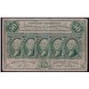 Image 1 : 1862 50 Cent 1st Issue Fractional Note