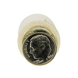 Roll of (50) 1964-P Brilliant Uncirculated Roosevelt Dimes