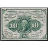 Image 1 : 1862 10 Cent 1st Issue Fractional Note