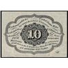 Image 2 : 1862 10 Cent 1st Issue Fractional Note