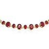 Image 2 : 14KT Yellow Gold 44.89ctw Ruby and Diamond Necklace