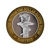 Image 1 : .999 Silver Harveys Lake Tahoe, Nevada $10 Casino Gaming Token Limited Edition