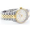 Image 2 : Mens Rolex Two Tone 1ctw Diamond Datejust Wristwatch