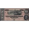 Image 1 : 1864 $10 The Confederate States of America Note