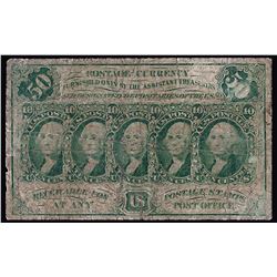 1862 50 Cent 1st Issue Fractional Note