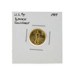 1989 $5 1/10 oz. American Eagle Gold Coin