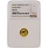 Image 1 : 2015P $15 Australia Kangaroo Gold Coin NGC MS70