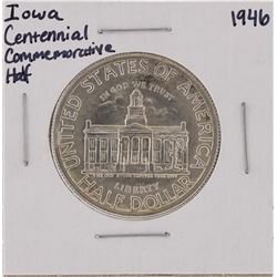 1946 Iowa Centennial Commemorative Half Dollar Coin