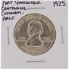 Image 1 : 1925 Fort Vancouver Centennial Commemorative Half Dollar Coin