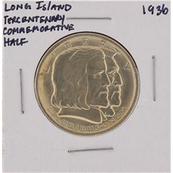 1936 Long Island Tercentenary Commemorative Half Dollar Coin