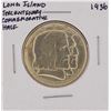 Image 1 : 1936 Long Island Tercentenary Commemorative Half Dollar Coin