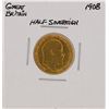 Image 1 : 1908 Great Britain Half Sovereign Gold Coin
