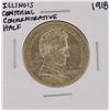 Image 1 : 1918 Illinois Centennial Commemorative Half Dollar Coin