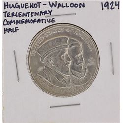 1924 Huguenot-Walloon Tercentary Commemorative Half Dollar Coin