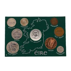 Set of (9) 1967 Ireland Pre Euro Coins