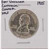 Image 1 : 1925 Fort Vancouver Centennial Commemorative Half Dollar Coin