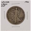 Image 1 : 1916 Walking Liberty Half Dollar Silver Coin