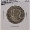 Image 1 : 1921 Alabama Centennial Commemorative Half Dollar Coin