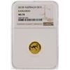Image 1 : 2015P $15 Australia Kangaroo Gold Coin NGC MS70
