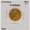 Image 1 : 1902-P Australia Sovereign Gold Coin