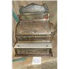 Image 1 : 1909 Brass National Cash Register-All Original-Everything Works-Key-Was used in various businesses i